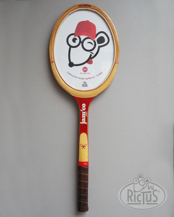 Cadre photo Raquette de tennis Jam'Co