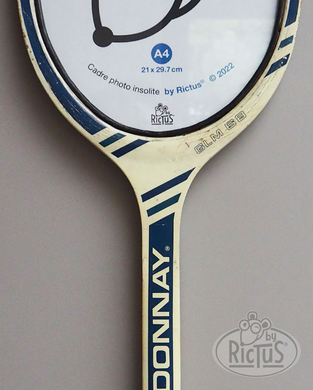 Cadre photo Raquette de tennis Donnay GLM 68