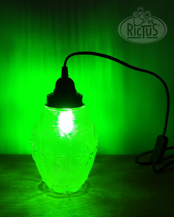 Lampe Globe en verre moulé – Image 2