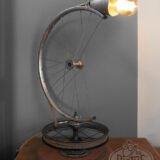 Lampe roue de vélo récup