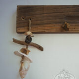 Patère en bois style bord de mer
