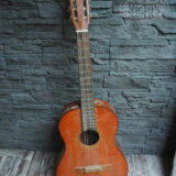 Guitare à recyclée