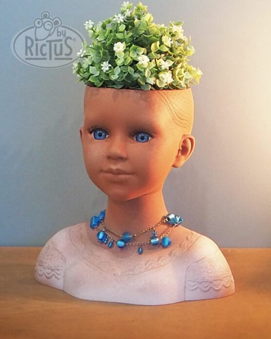 Cache-pot tête design – Image 3
