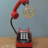 Lampe téléphone rouge Ferrari