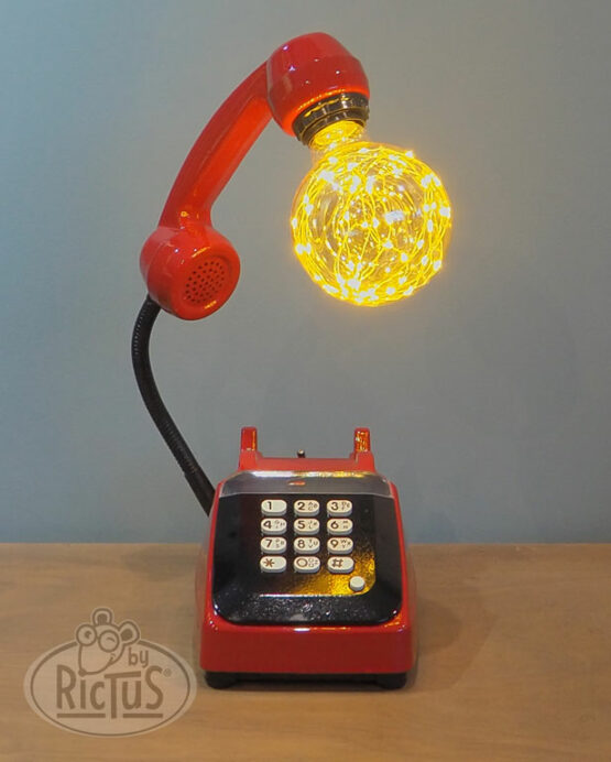 Lampe téléphone rouge – Image 2