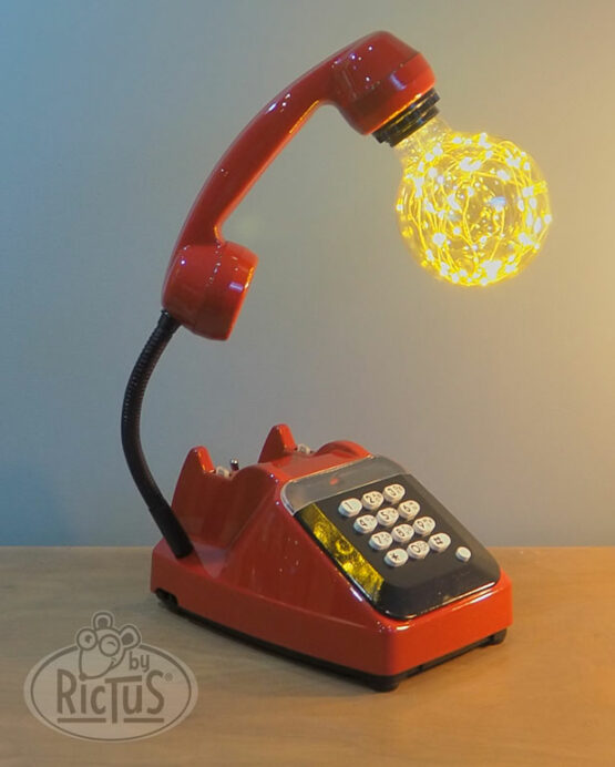 Lampe téléphone rouge – Image 3